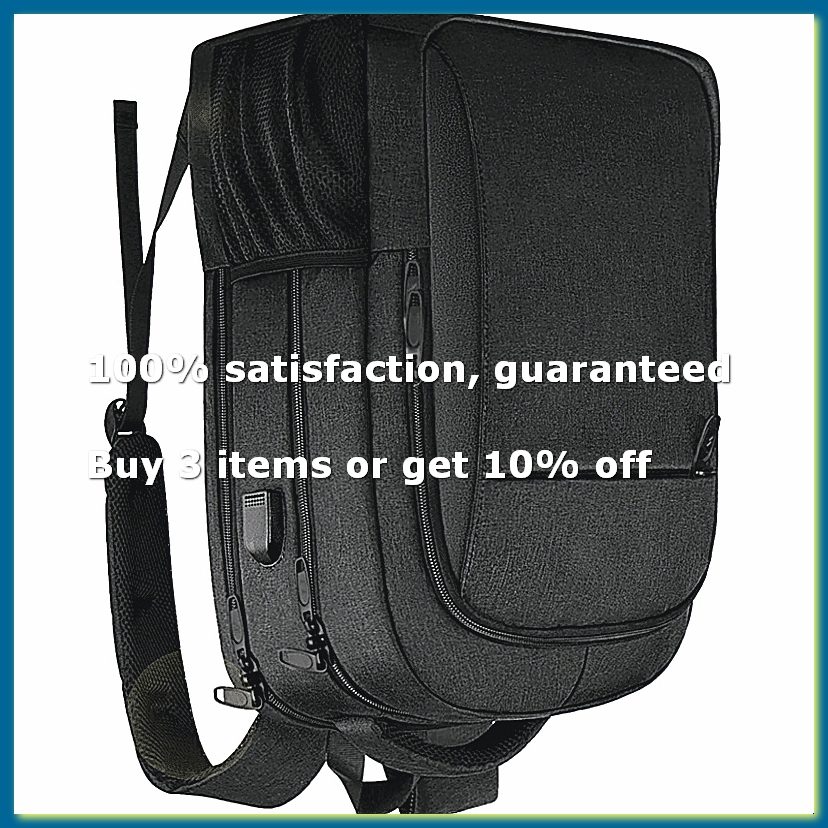 Travel Backpack Anti Theft - حقيبة ظهر كبيرة للسفر والكمبيوتر المحمول،