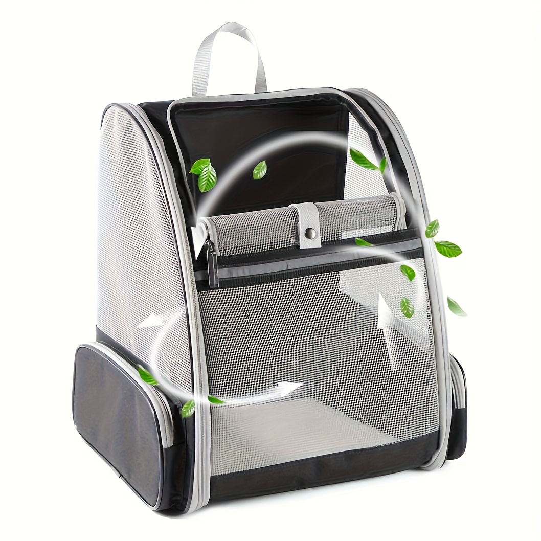 Foldable Backpack Small - حقيبة ظهر قابلة للطي ومهواة للحيوانات