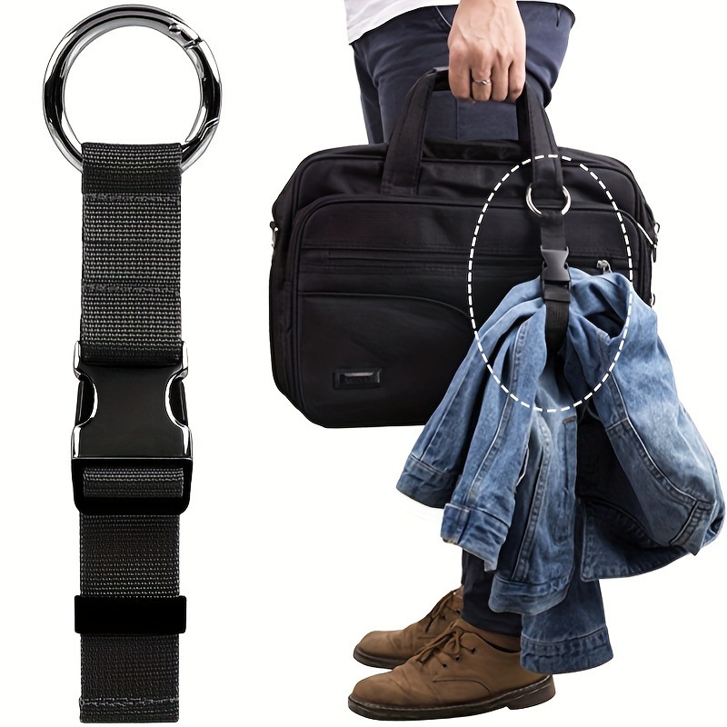 Travel Backpack Anti Theft - قطعتان من حزام تثبيت أمتعة السفر