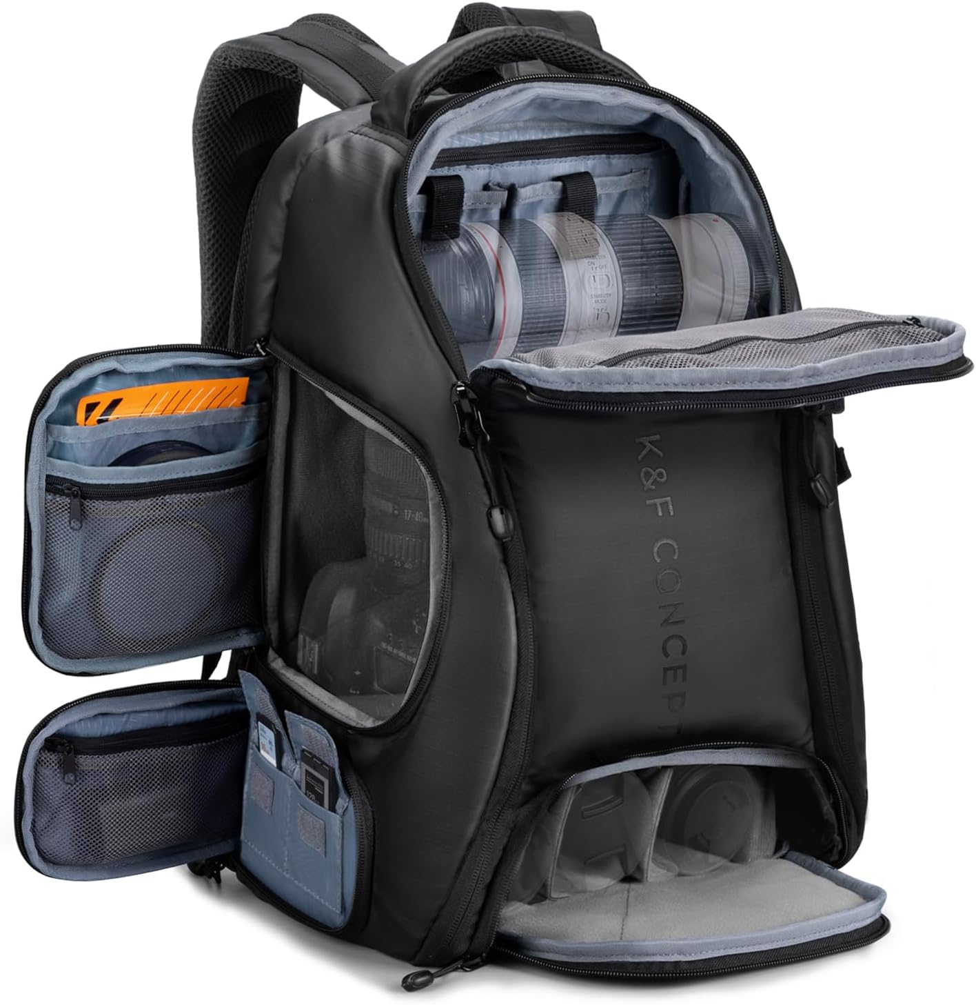 Rain Cover Backpack - حقيبة ظهر للكاميرا من K&F CONCEPT،