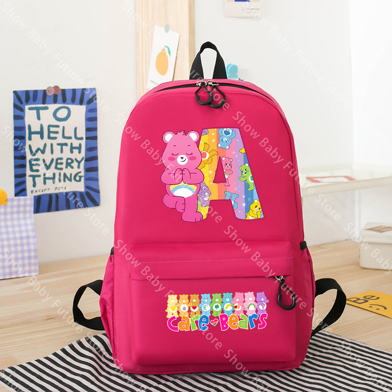 School Backpack Teen - حقيبة ظهر للفتيات من Care Bears