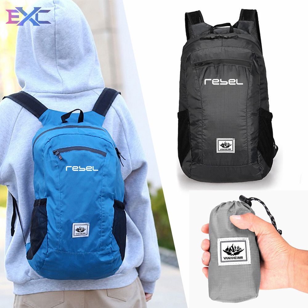 Foldable Backpack Small - تخزين صغير مقاوم للماء قابل للطي