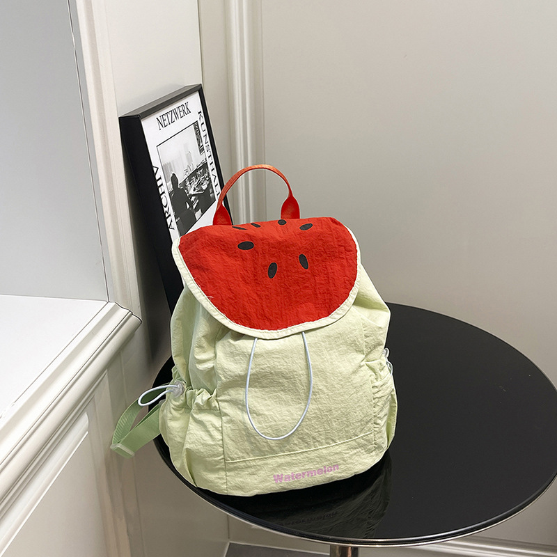 Canvas Backpack Casual - حقيبة ظهر نسائية صيفية جديدة بطباعة