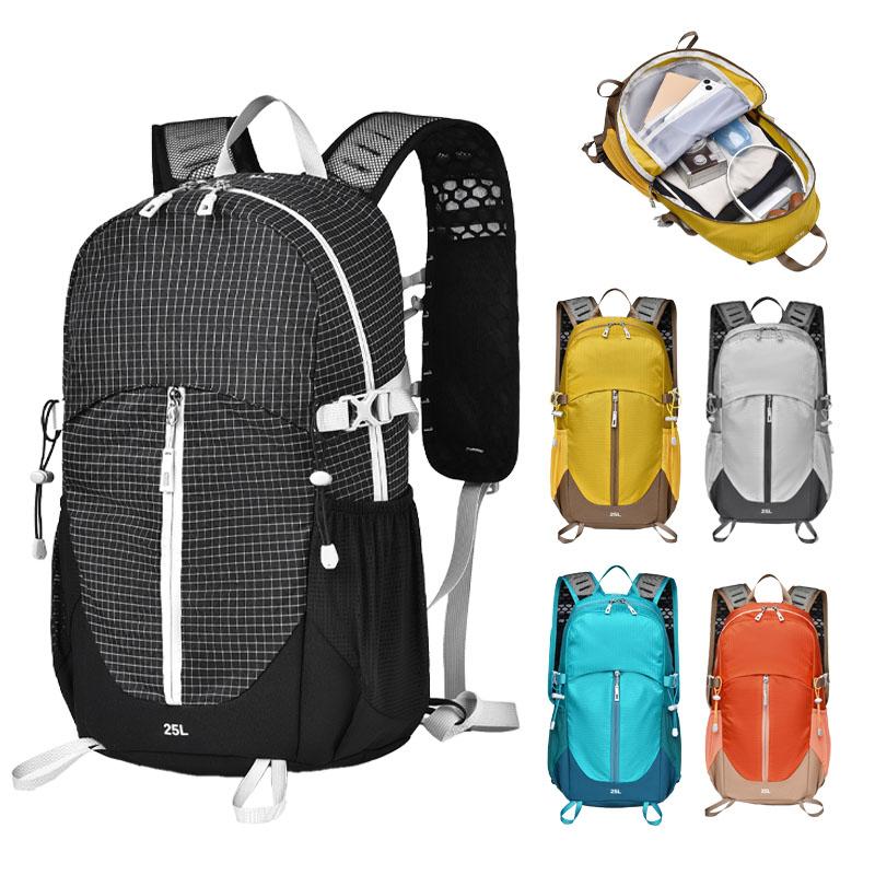 حقيبة ظهر للتنزه سعة 25 لتر، ح - مراجعة Hiking Backpack Waterproof وسعره