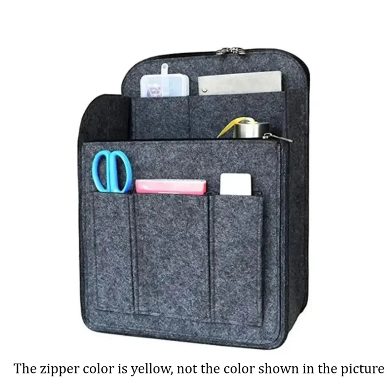 حقيبة تنظيم المكياج من اللباد  - مراجعة Backpack Insert Organizer وسعره