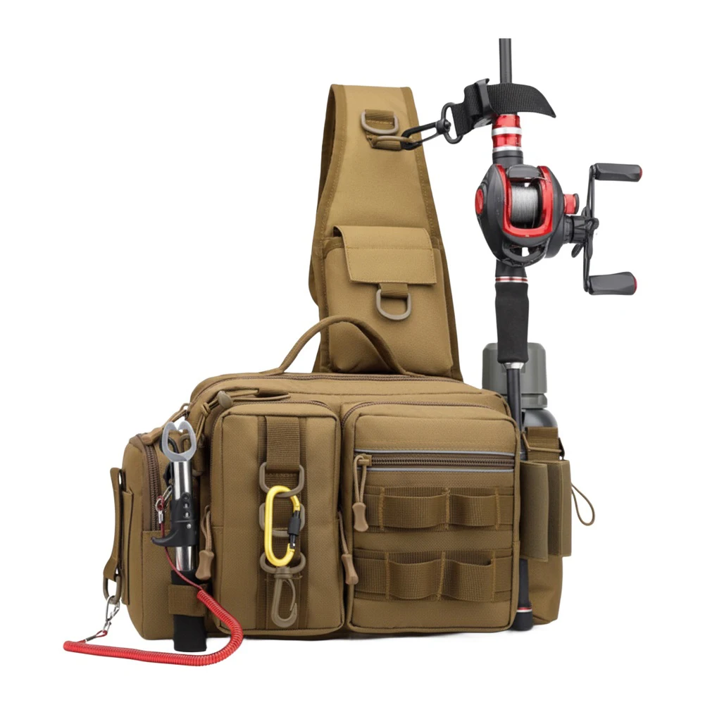 حقيبة ظهر لصيد السمك مع حامل ق - مراجعة Hiking Backpack Waterproof وسعره