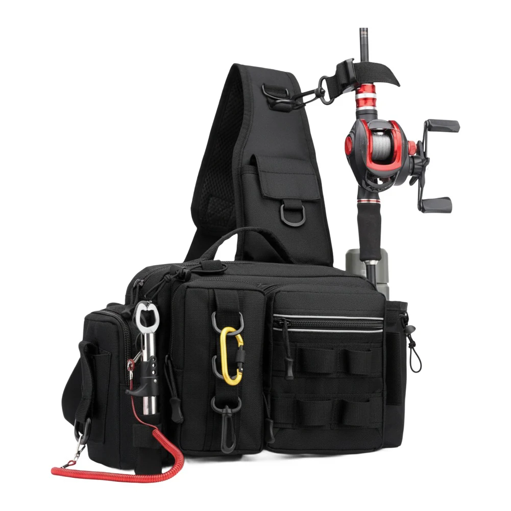 حقيبة ظهر لصيد السمك مع حامل ق - مراجعة Hiking Backpack Waterproof وسعره