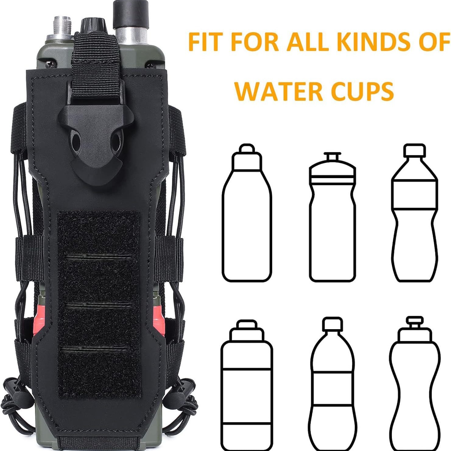حقيبة حزام خصر مولي لحمل زجاجة - مراجعة Hydration Pack Outdoor وسعره