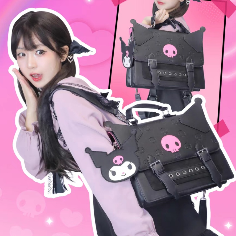 جديد حار Kuromi حقيبة كروسبودي - مراجعة School Backpack Teen وسعره