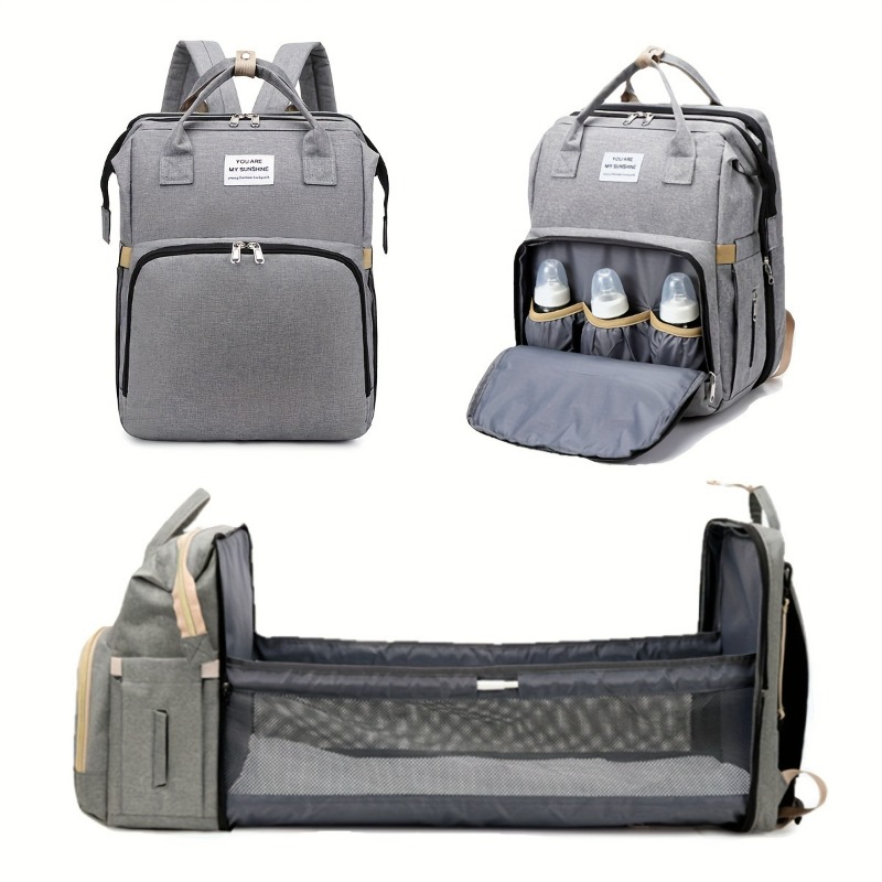 حقيبة أطفال عصرية قابلة للطي،  - مراجعة Backpack Diaper Bag وسعره