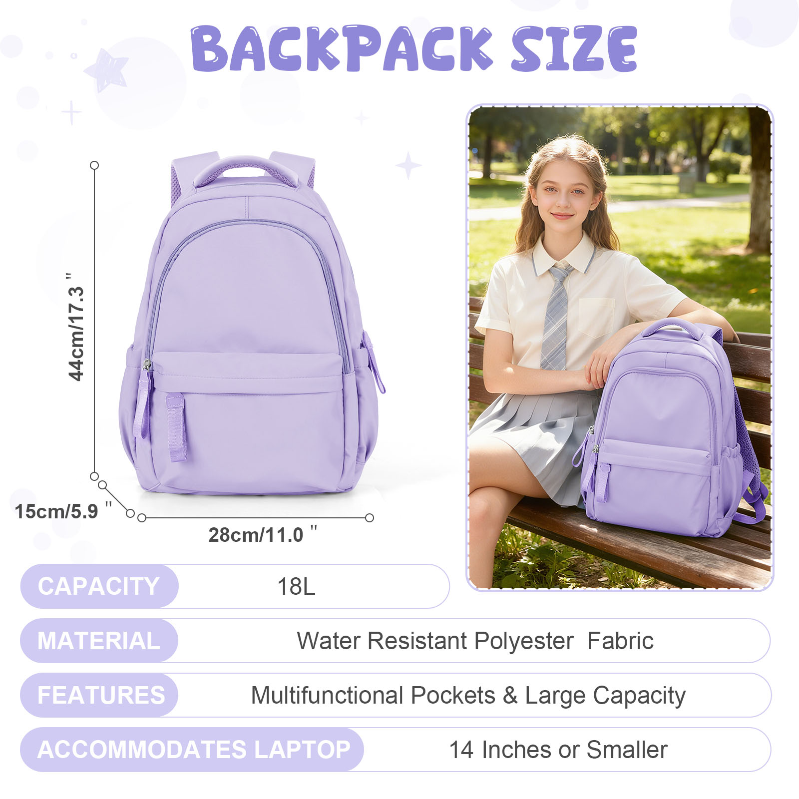 حقائب ظهر مدرسية للمراهقين، حق - مراجعة Canvas Backpack Casual وسعره