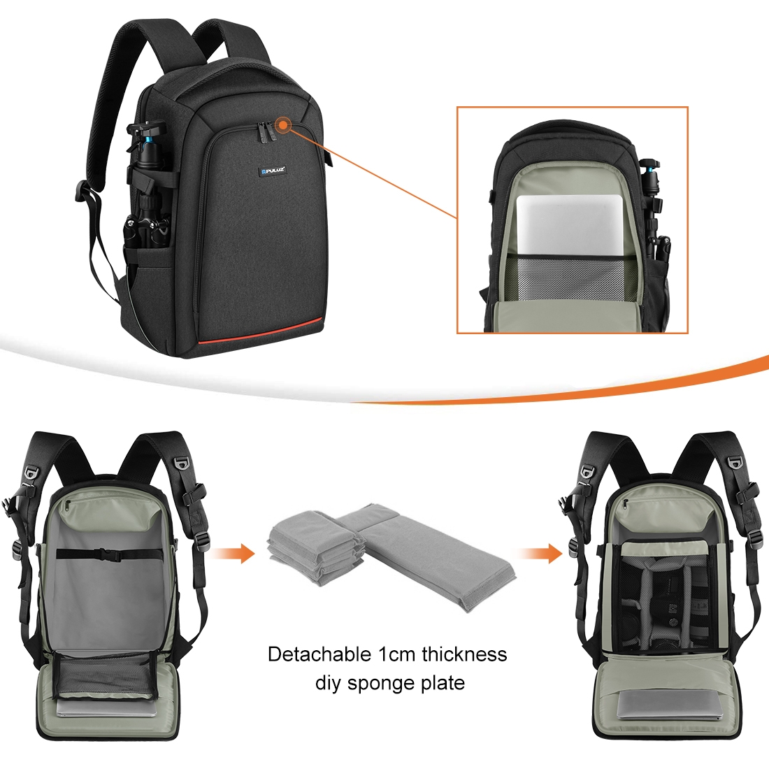 PULUZ في الهواء الطلق المحمولة - مراجعة Rain Cover Backpack وسعره