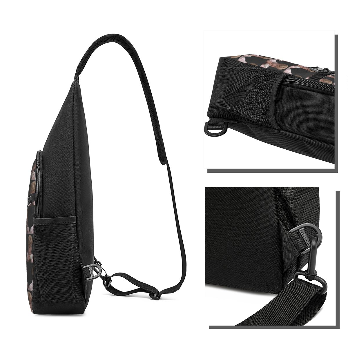 حقيبة صدر للرجال من جيسيكا فلي - مراجعة Sling Backpack Shoulder وسعره