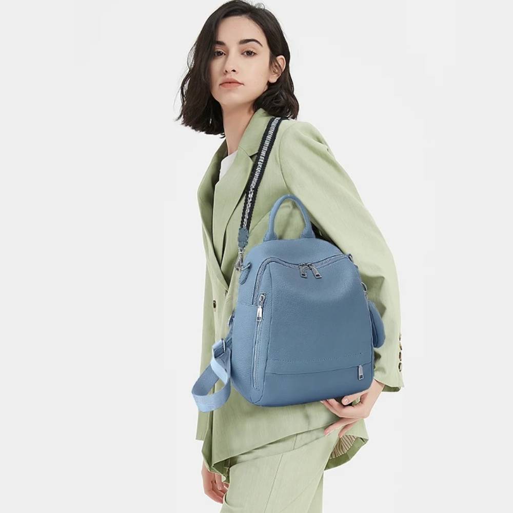 حقيبة ظهر نسائية من الجلد الطب - مراجعة Fashion Backpack Women وسعره