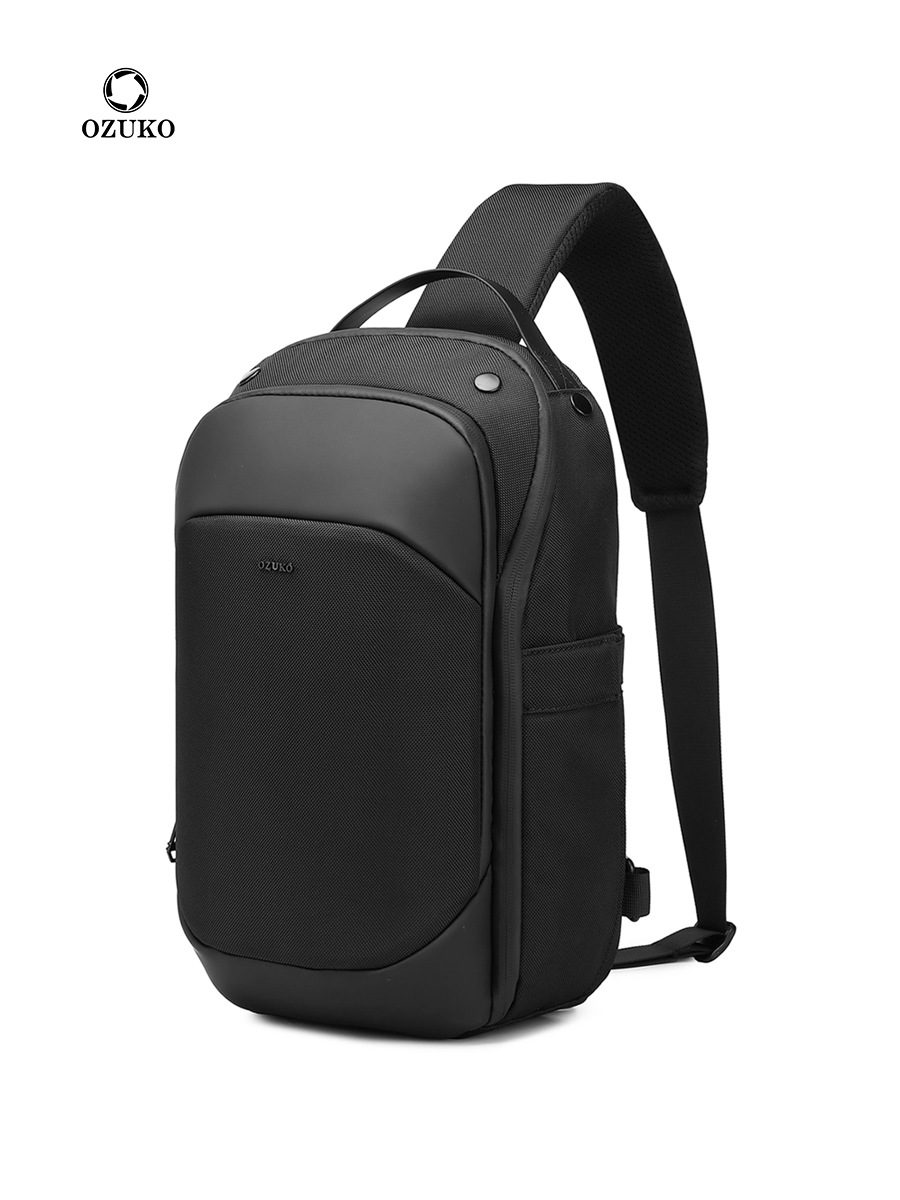 حقيبة كروس بودي من OZUKO للرجا - مراجعة Travel Backpack Anti Theft وسعره