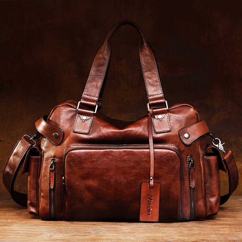 حقيبة رجالية كلاسيكية من الجلد - مراجعة Canvas Backpack Casual وسعره