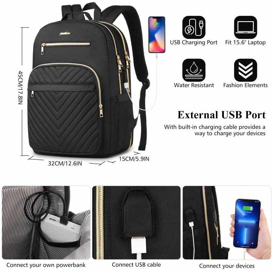 حقيبة ظهر للكمبيوتر المحمول لل - مراجعة School Backpack Teen وسعره