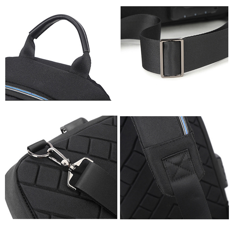 حقيبة صدر مضادة للسرقة للرجال  - مراجعة Travel Backpack Anti Theft وسعره