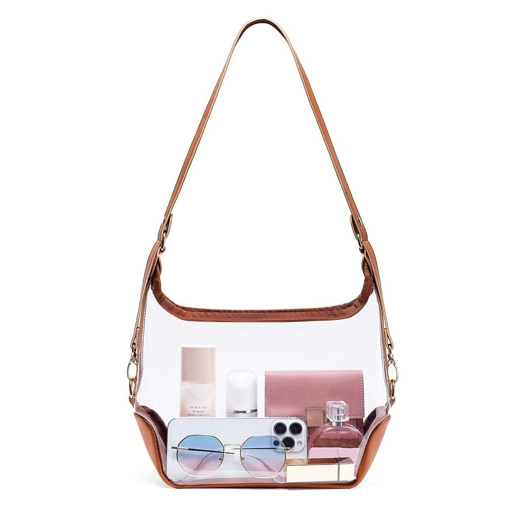 حقيبة شفافة ذات جيب أمامي بسعة - مراجعة Mini Backpack Purse وسعره