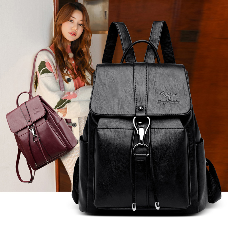 حقيبة ظهر مضادة للسرقة للنساء  - مراجعة Fashion Backpack Women وسعره