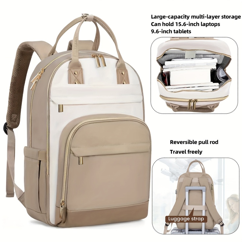 شركات الطيران تصميم قابل للتعد - مراجعة Fashion Backpack Women وسعره