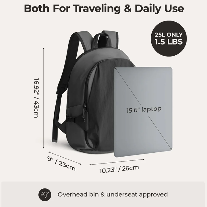 حقيبة ظهر للكمبيوتر المحمول مق - مراجعة Laptop Backpack 15.6 وسعره