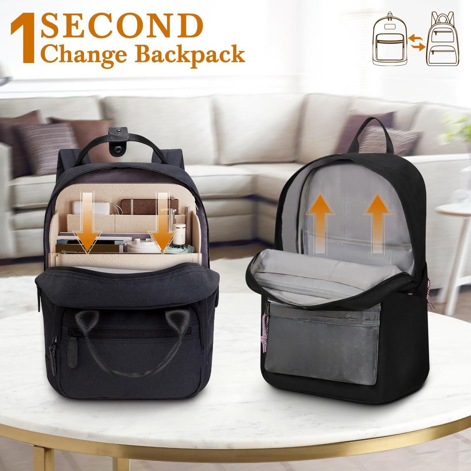 منظم حقيبة الظهر من اللباد، حق - مراجعة Backpack Insert Organizer وسعره