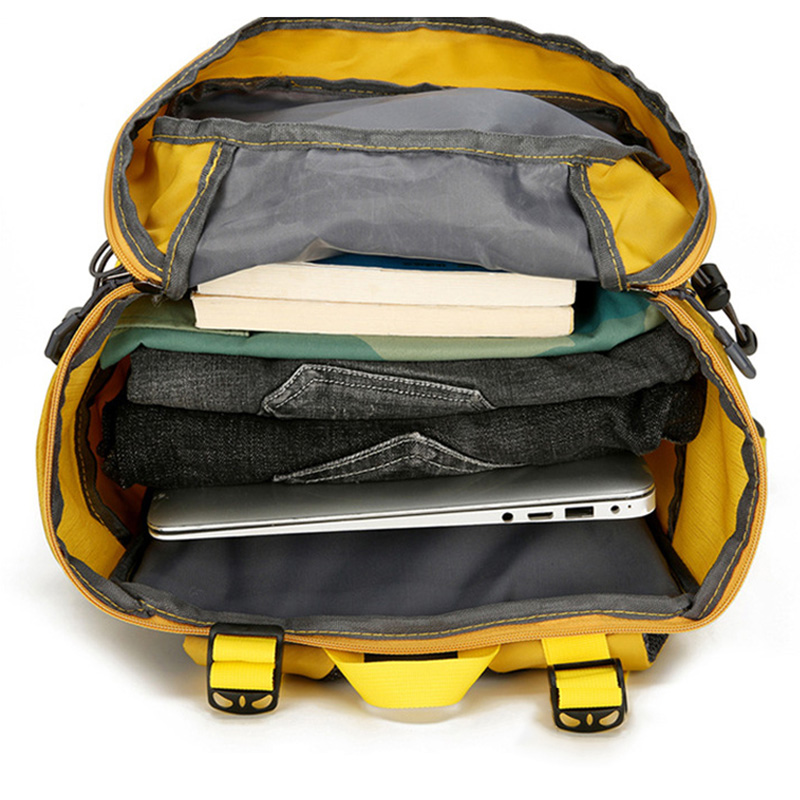 50L مقاوم للماء التخييم على ظه - مراجعة Rain Cover Backpack وسعره