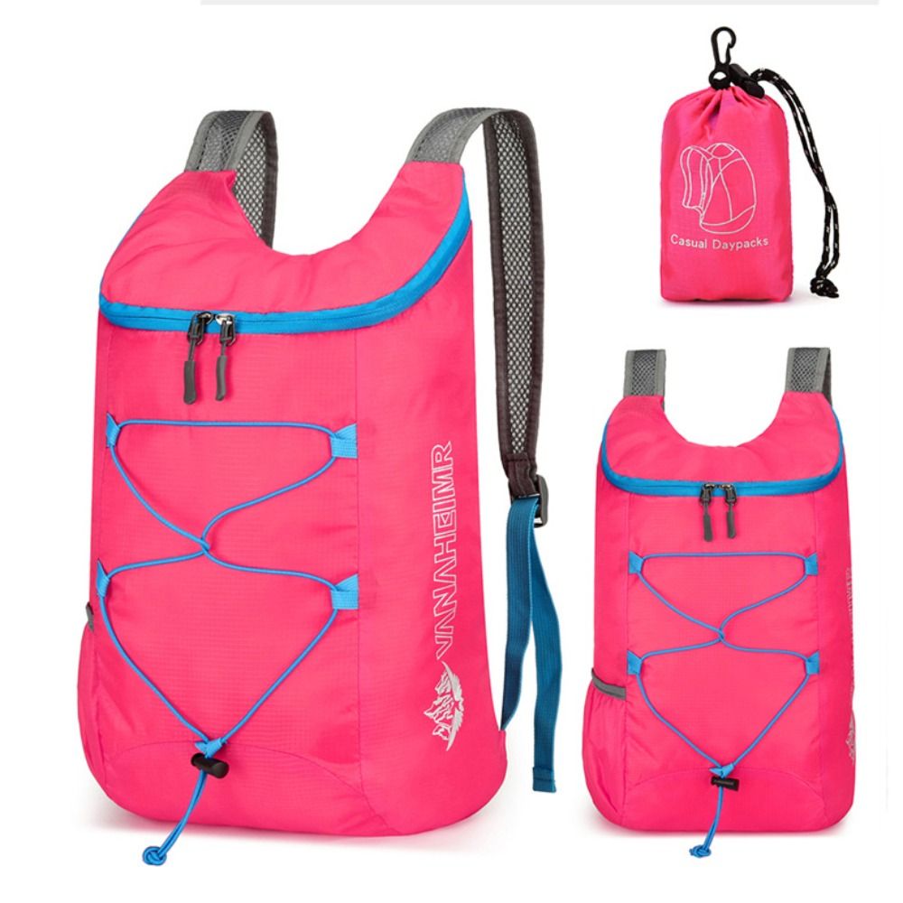 حقيبة ظهر رياضية قابلة للطي مق - مراجعة Hiking Backpack Waterproof وسعره