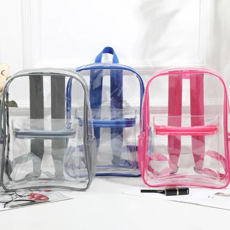 حقيبة ظهر شفافة للسفر، سعة كبي - مراجعة Canvas Backpack Casual وسعره