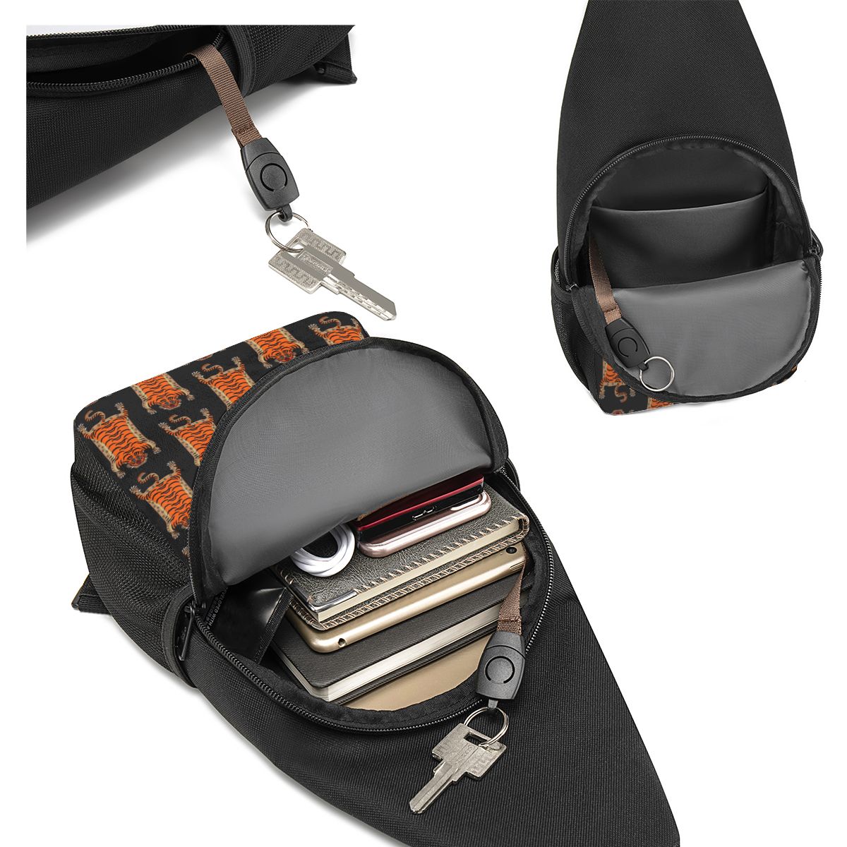 حقيبة صدرية من التبت تايجر راج - مراجعة Sling Backpack Shoulder وسعره