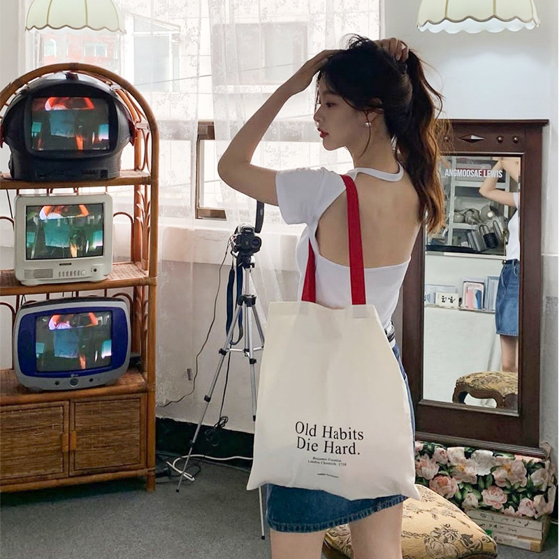 حقيبة قماشية بسيطة كبيرة السعة - مراجعة Canvas Backpack Casual وسعره