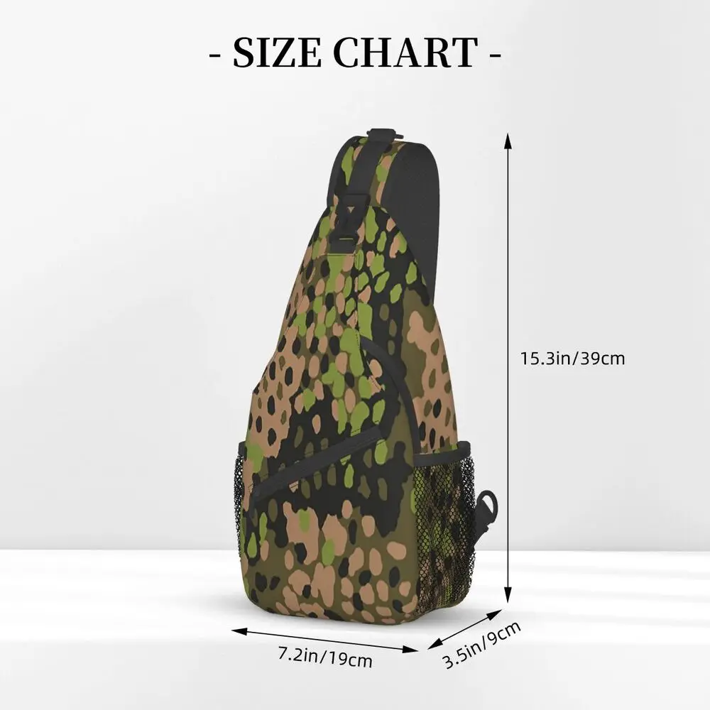 حقيبة كتف صغيرة بنمط التمويه ا - مراجعة Sling Backpack Shoulder وسعره