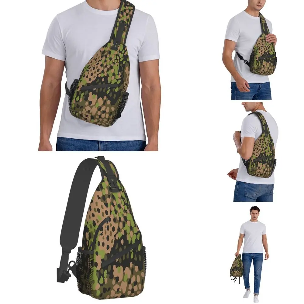 حقيبة كتف صغيرة بنمط التمويه ا - مراجعة Sling Backpack Shoulder وسعره
