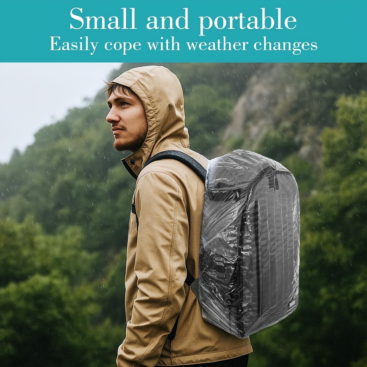 10 قطع من أغطية الحقائب المرنة - مراجعة Rain Cover Backpack وسعره