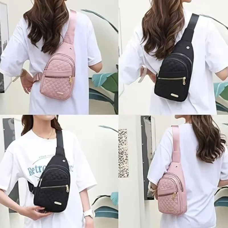 حقيبة الصدر 2025 السيدات مقاوم - مراجعة Sling Backpack Shoulder وسعره