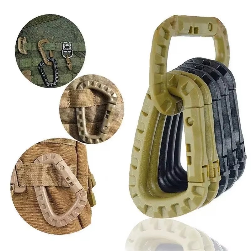 1-10 قطع مشابك كارابينر تكتيكي - مراجعة Rucksack Military Style وسعره