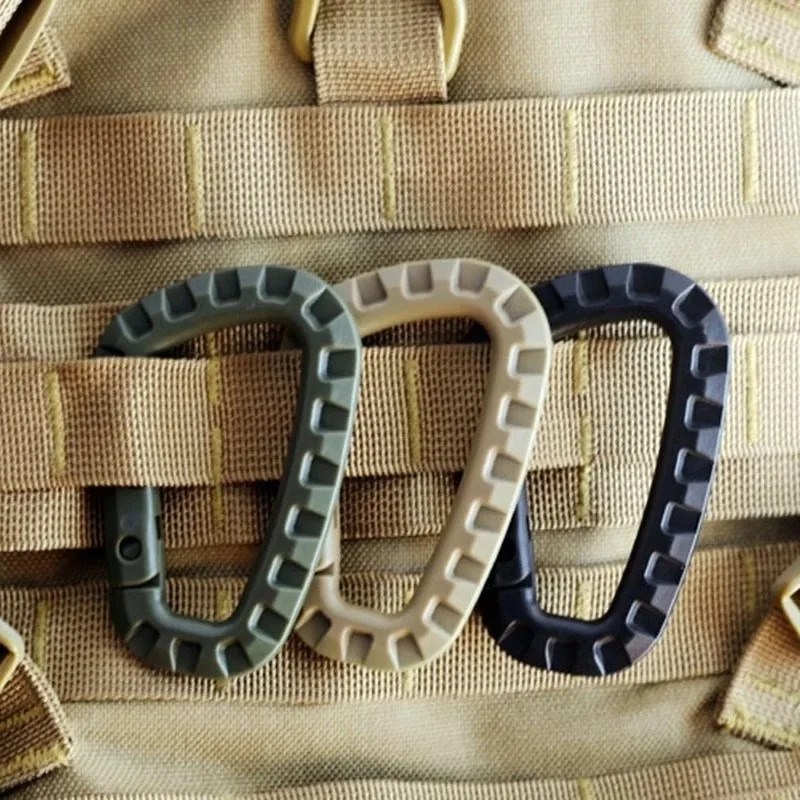 1-10 قطع مشابك كارابينر تكتيكي - مراجعة Rucksack Military Style وسعره