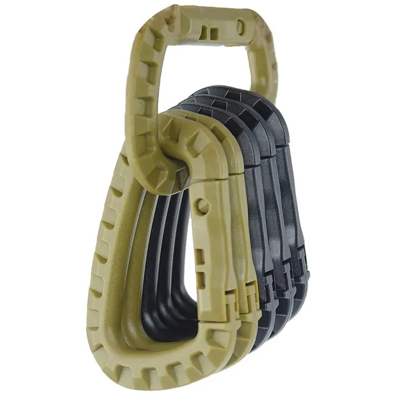 1-10 قطع مشابك كارابينر تكتيكي - مراجعة Rucksack Military Style وسعره