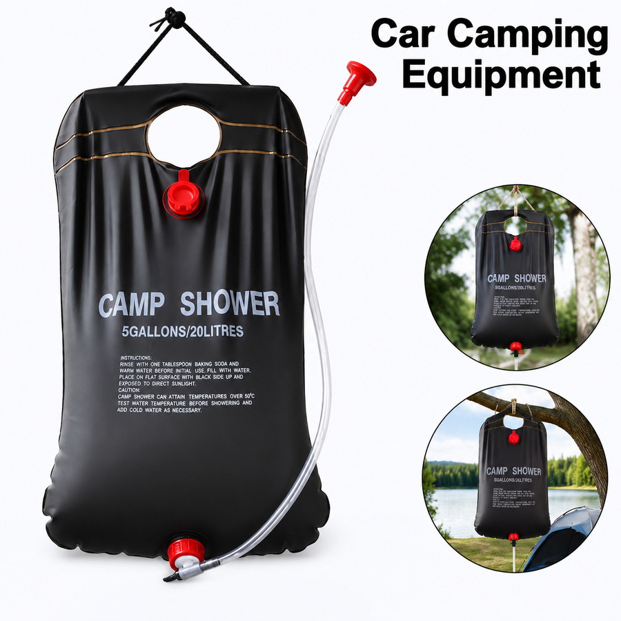 حقيبة استحمام شمسية سعة 20 لتر - مراجعة Hydration Pack Outdoor وسعره