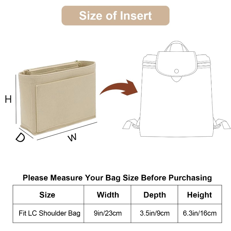 حقيبة ظهر خفيفة الوزن، حقيبة د - مراجعة Backpack Insert Organizer وسعره