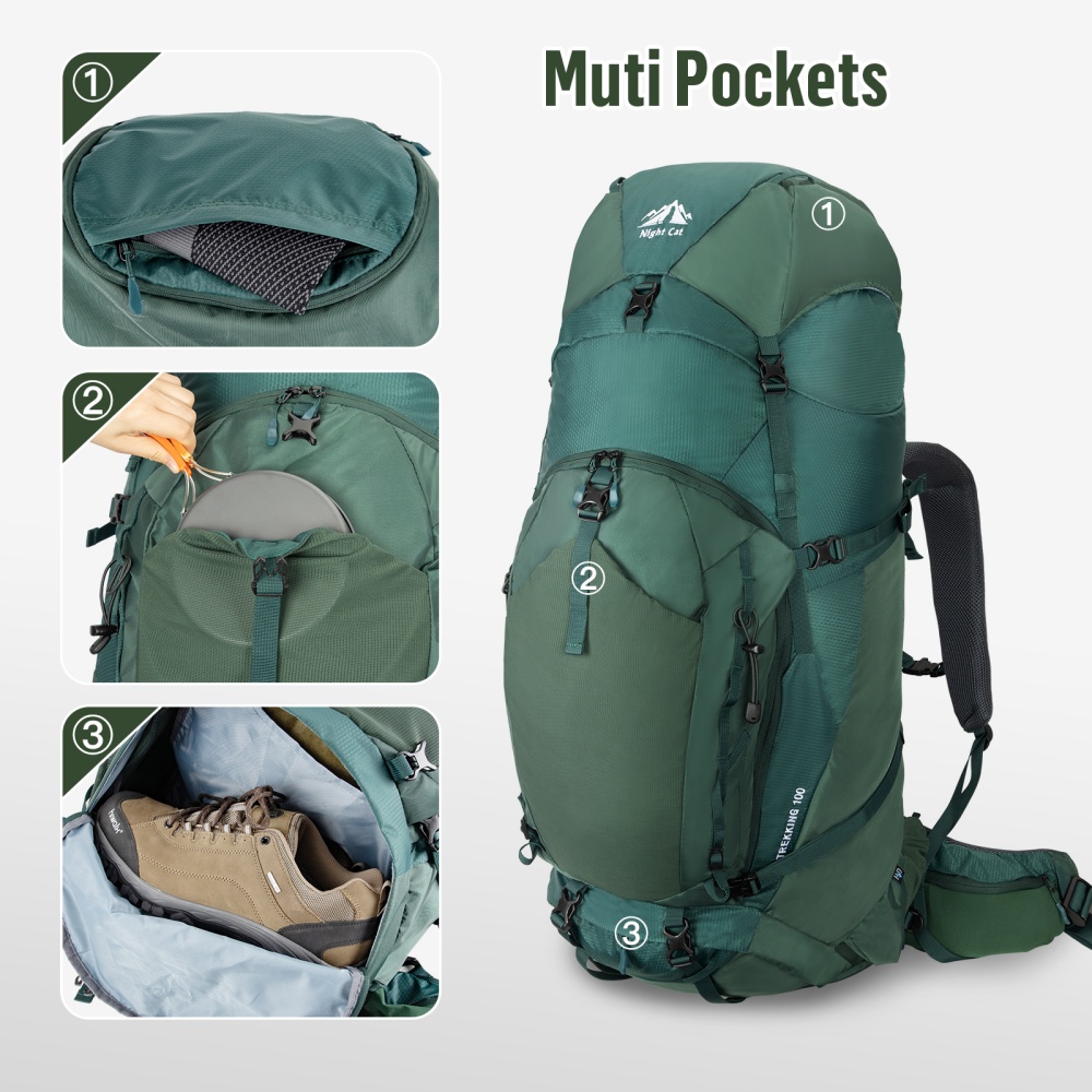 حقيبة ظهر نايت كات للتنزه بإطا - مراجعة Rain Cover Backpack وسعره